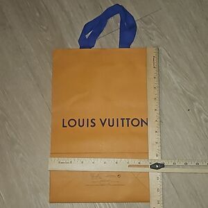Louis Vuitton Paper Reusable Shopping Bag Brown
